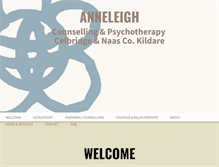 Tablet Screenshot of anneleigh.ie